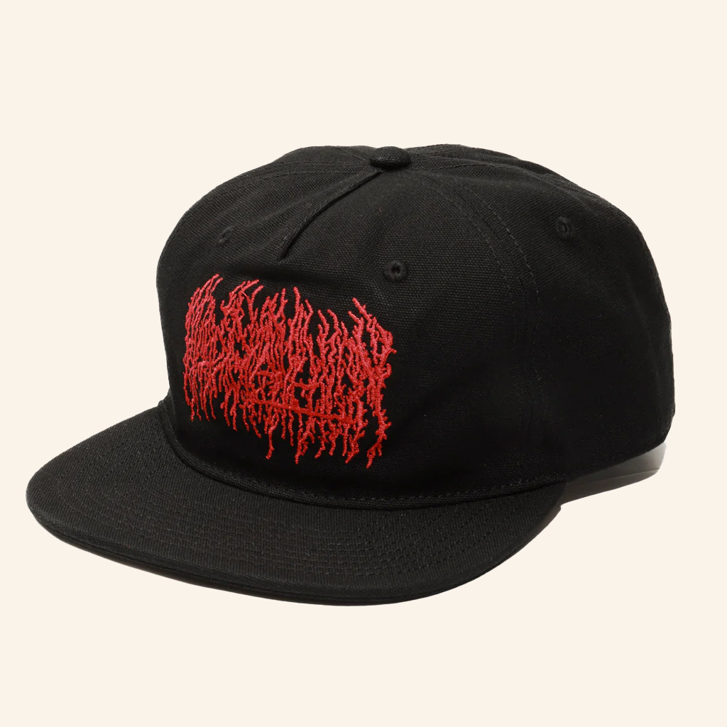Blood Incantation Merch Embroidered Starspawn Snapback Hat Black Gifts For Dad