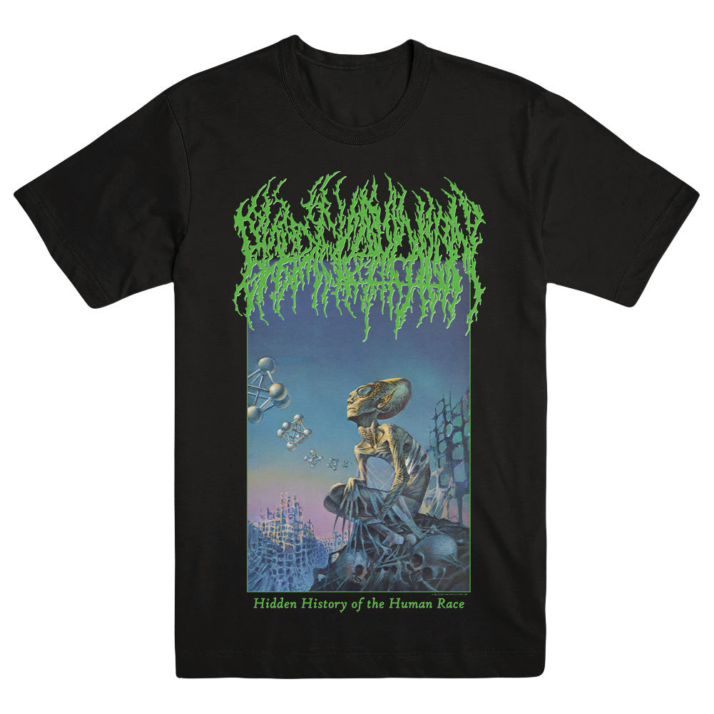 Blood Incantation Merch Hidden History Of The Human Race Shirt Blood Incantation Shirt Father'S Day Gifts For Metal Music Lovers