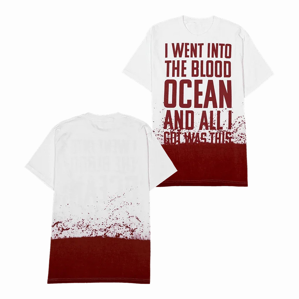 Blood Ocean Iron Lung T-Shirt Blood Ocean Survivor Graphic Shirt Iron Lung Movie Fans Gift