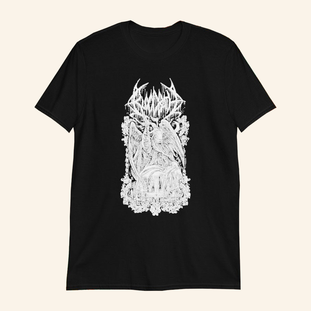 Bloodbath Baphomet Black T-Shirt Bloodbath Merch Gifts Ideas For Dudes