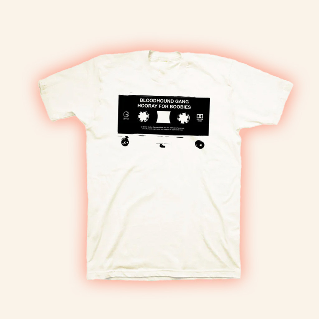 Bloodhound Gang Merch Cassette Shirt Black On White Cool Gifts For Music Lovers Bloodhound Gang Merch Cassette Shirt Black On White Cool Gifts For Music Lovers