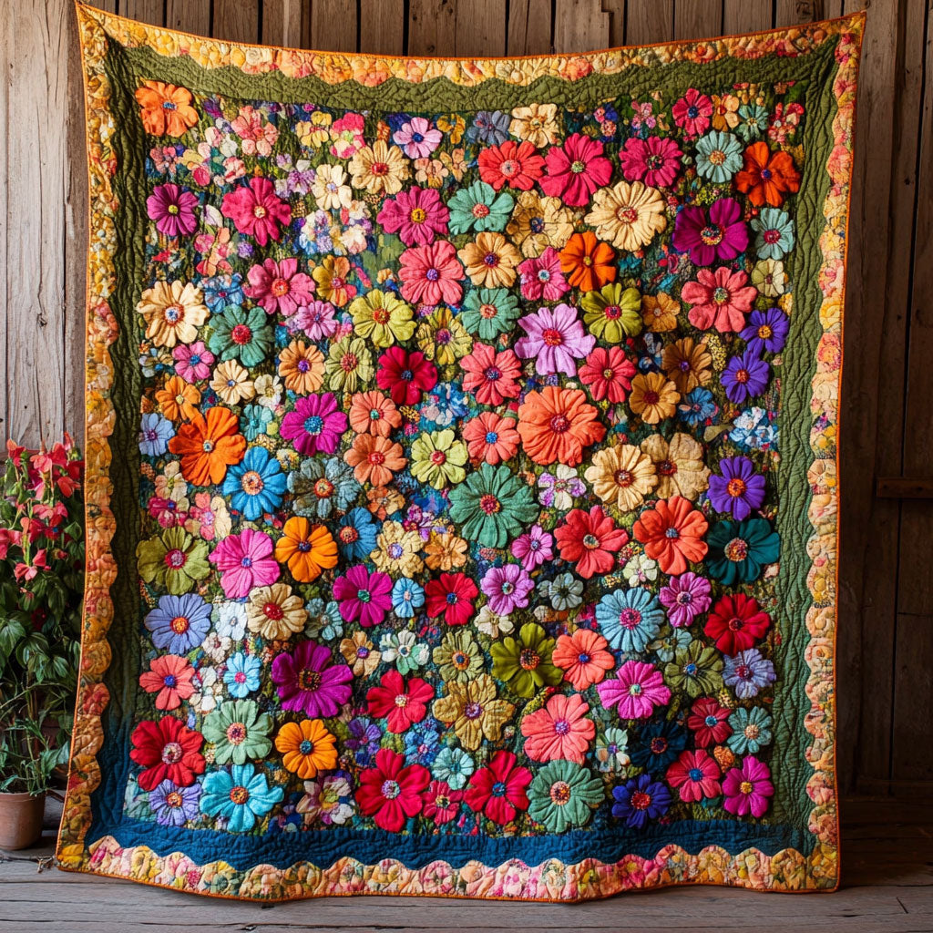 Bloom & Joy Quilt Blanket Sofa Throws Christmas Presents For Grandma