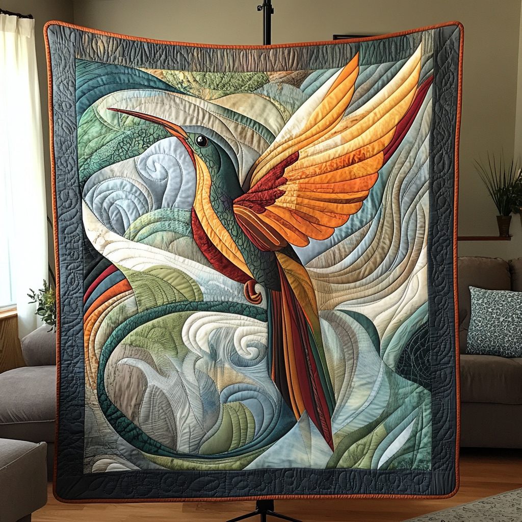 Blooming Beauty Quilted Blanket Gift Ideas For Bird Lovers