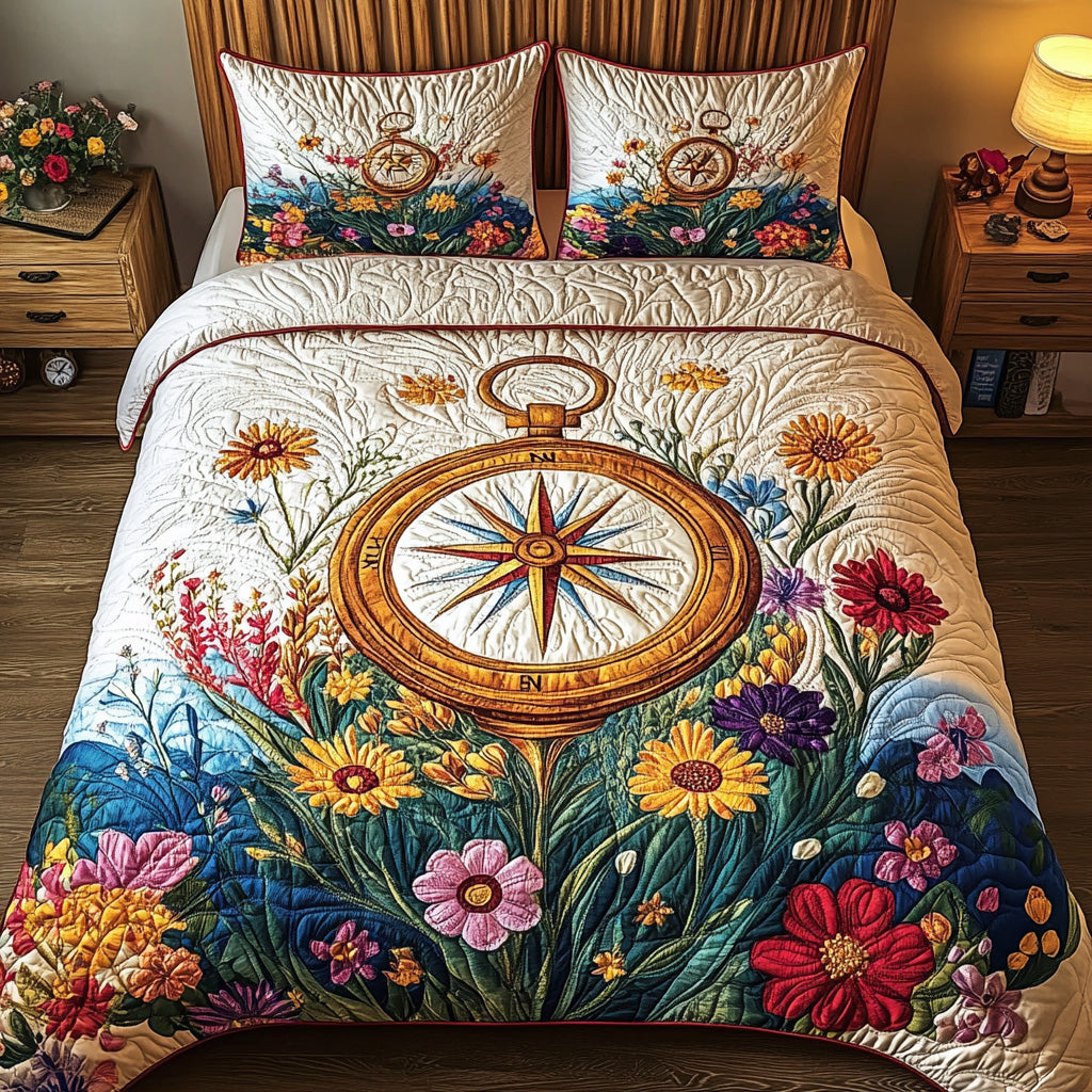 Bloomng Explore Quilted Bedding Set Bed Decorations Cozy Fall Gift Ideas