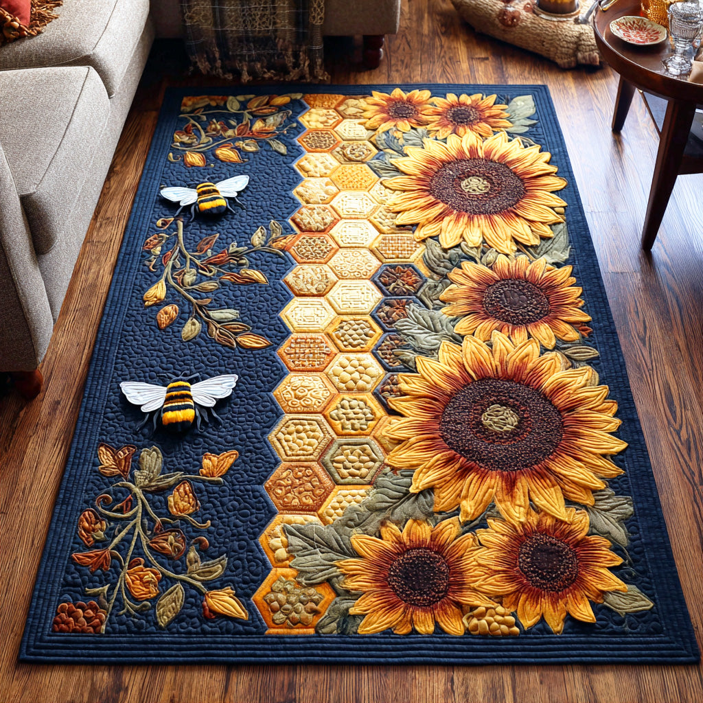 Blossom Bees Area Rug Christmas Home Dec Best Bee Gifts For Women