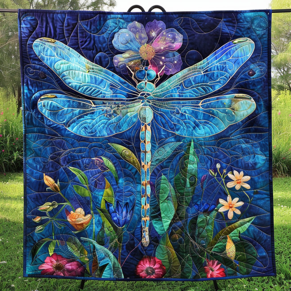 Blossom Breeze Quilted Blanket Cute Heated Blanket