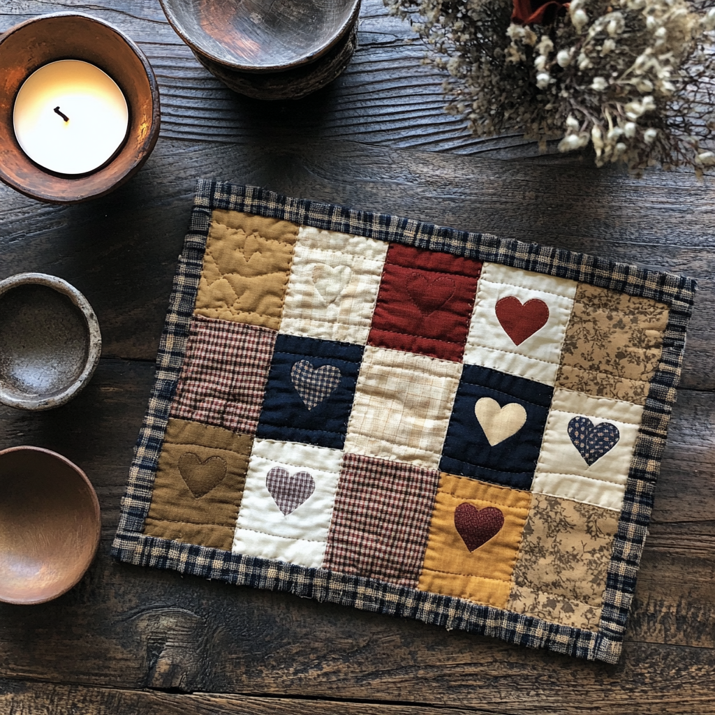 Blossom Stitch Quilted Place Mat Dining Table Decor Things To Get Boyfriend For Christmas