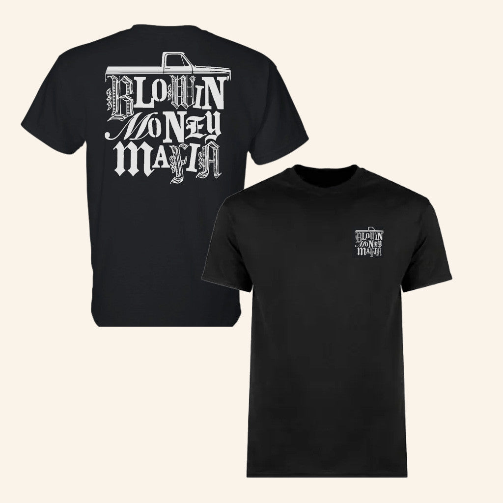 Blowin Money Mafia Merch Blowin' Money Mafia Ransom Letter Truck T-Shirt Best Gifts For Dad Blowin Money Mafia Merch Blowin' Money Mafia Ransom Letter Truck T-Shirt Best Gifts For Dad