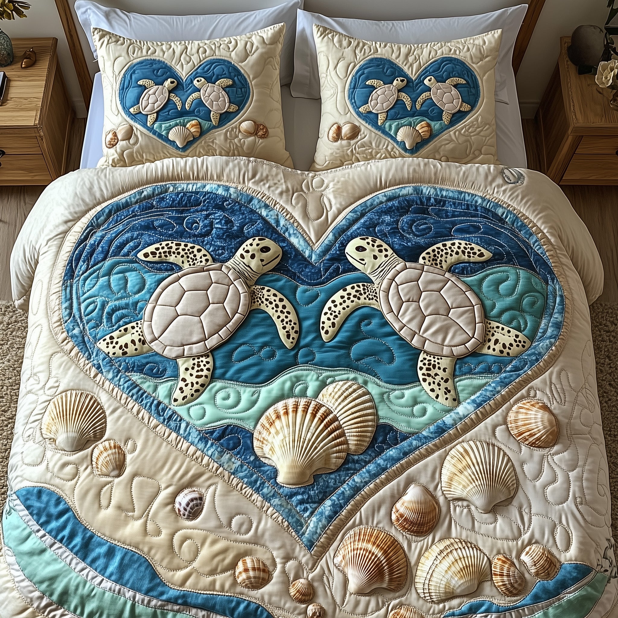 Blue Horizon Duvet Cover Set Fall Merch Pick