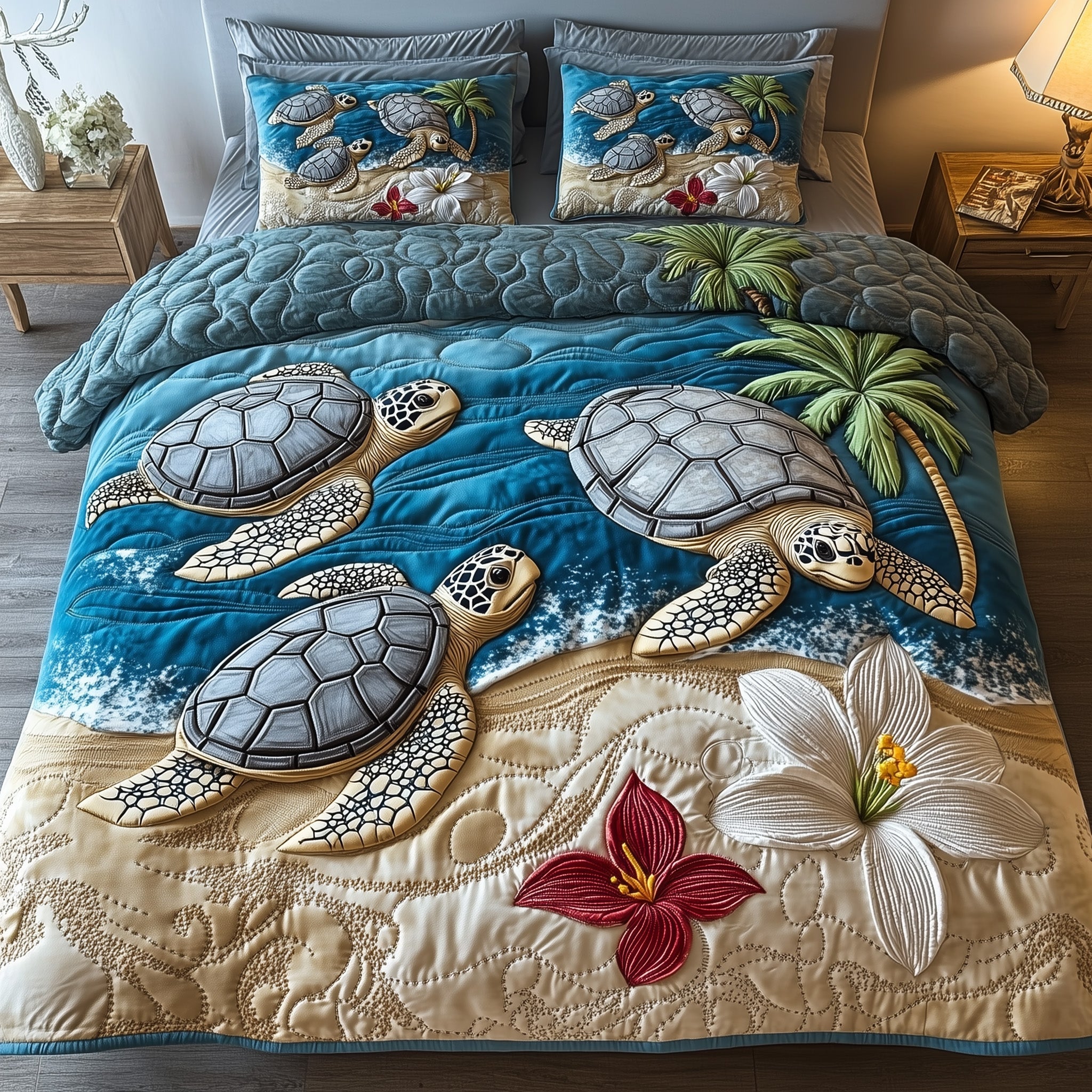 Blue Horizon Duvet Cover Set Merch For Home And Bedroom