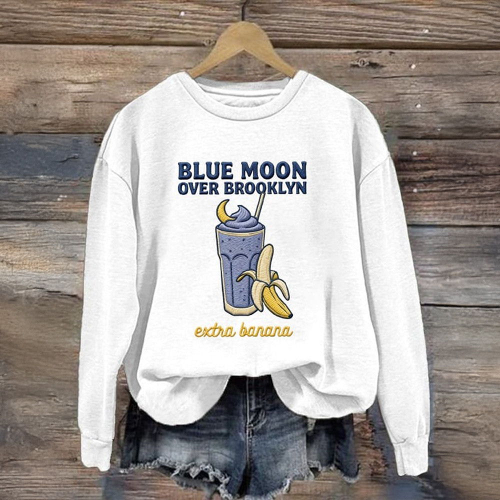 Blue Moon Over Brooklyn Sweatshirt Heated Rivalry Apparel Heated Rivalry Gifts