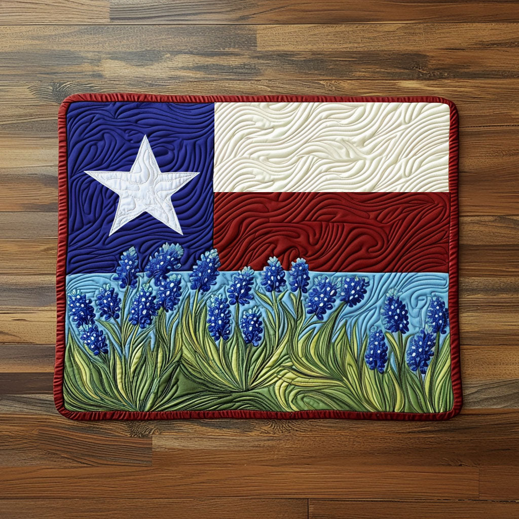 Bluebonnet Fields Quilted Placemat Home Decor Items Sunflower Theme Gifts