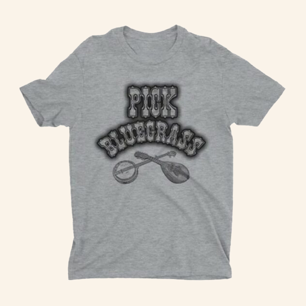 Bluescentric Merch Pick Bluegrass Mother Of Pearl T-Shirt Gifts For Friends