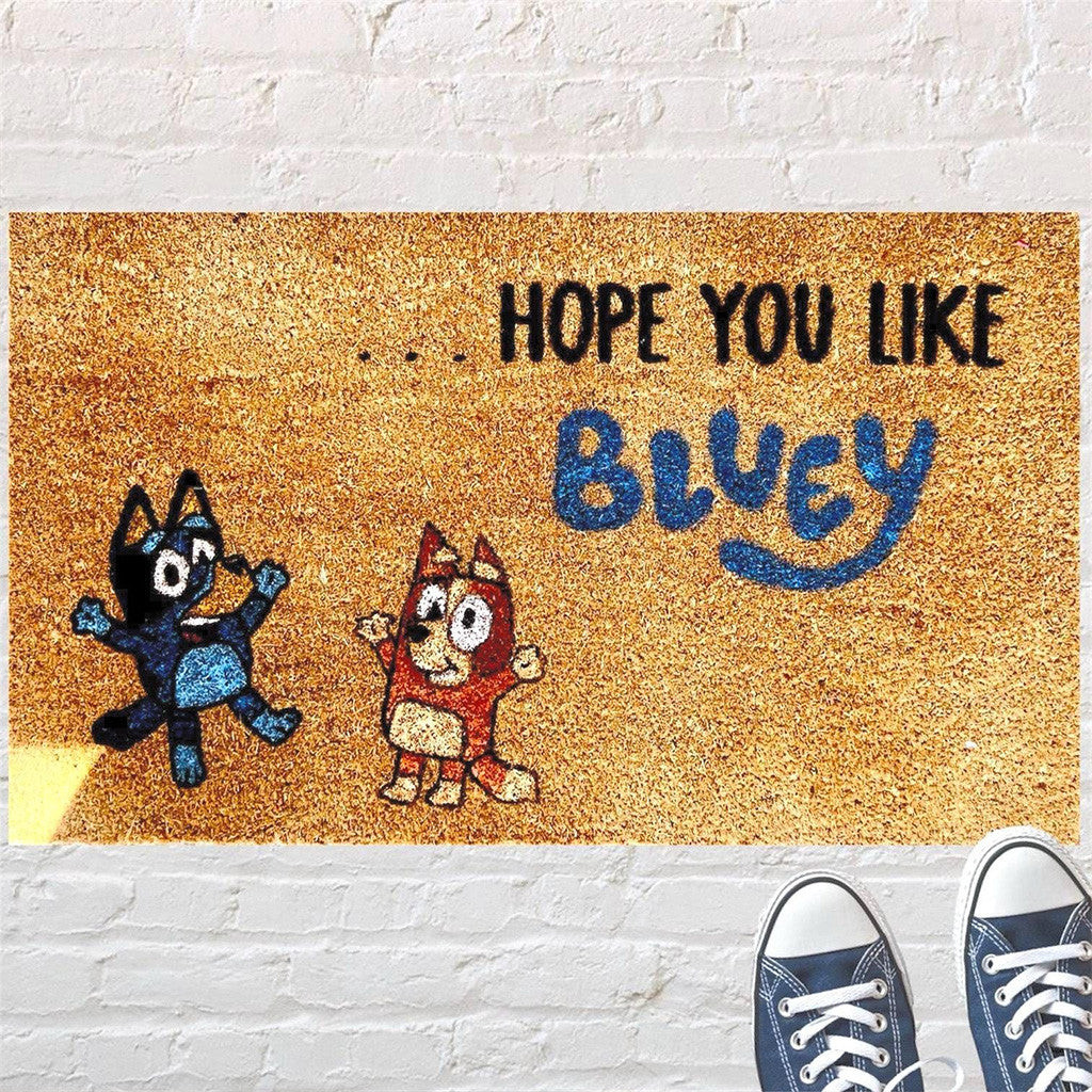 Bluey Doormat Hope You Like Bluey Mat Funny Welcome Doormat Home Decor Bluey Doormat Hope You Like Bluey Mat Funny Welcome Doormat Home Decor