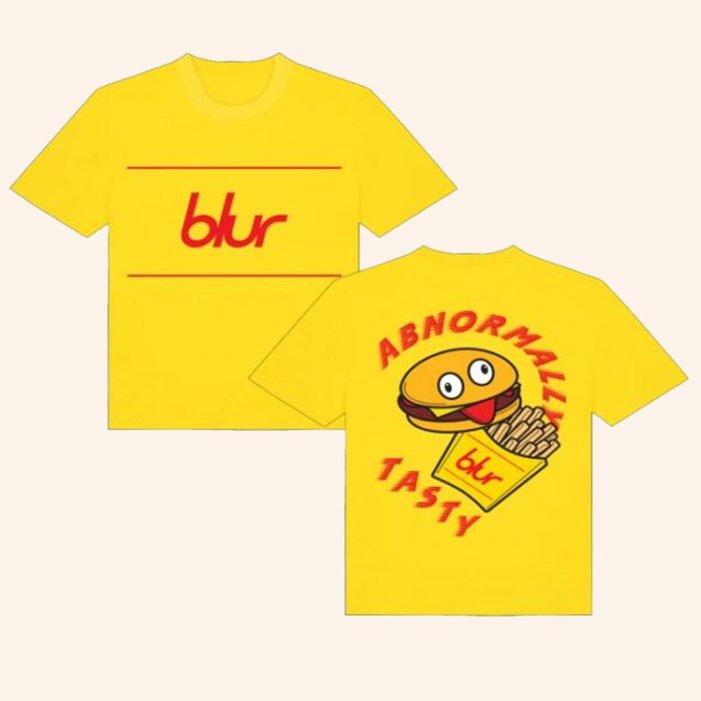 Blur Merch Dan Abnormal T-Shirt Yellow Birthday Gift Ideas For Him Blur Merch Dan Abnormal T-Shirt Yellow Birthday Gift Ideas For Him