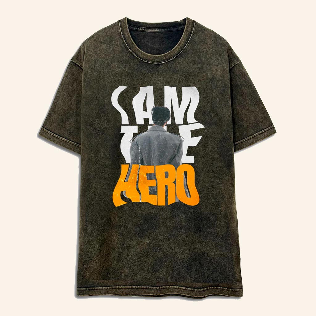 BMSG Merch I Am The Hero Wash T-Shirt Birthday Presents For Boyfriend