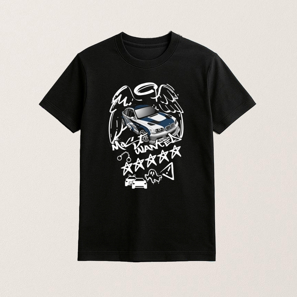 BMW M3 E46 Most Wanted Shirt Need For Speed Merch Gifts For Game Lovers