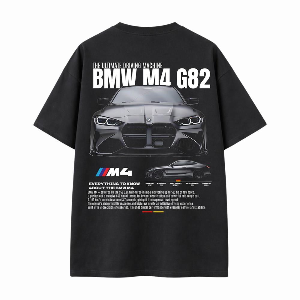 BMW M4 The Ultimate Driving Machine T-Shirt BMW M4 G82 Shirt Best Gift For Boyfriend