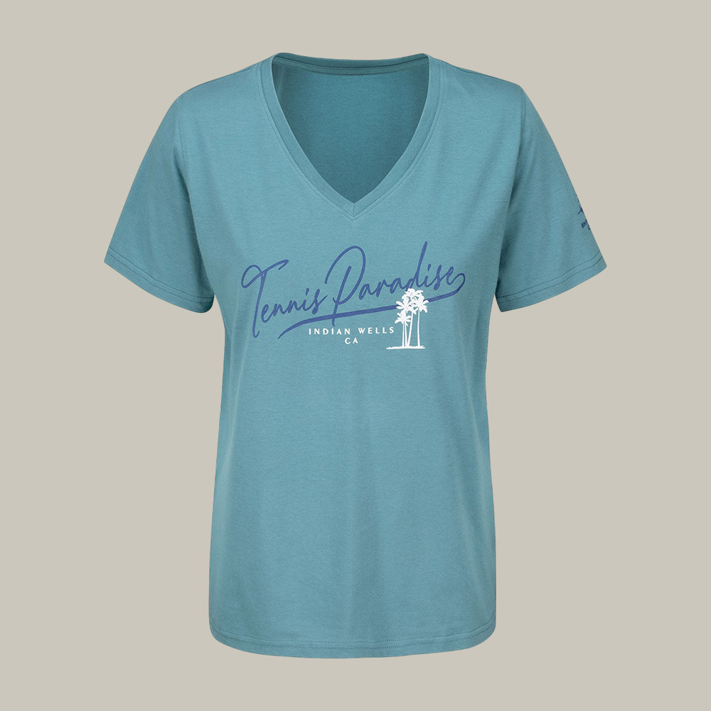 BNP Paribas Open 2026 V-Neck Shirt Indiana Wells Tennis Merch Present For Wife