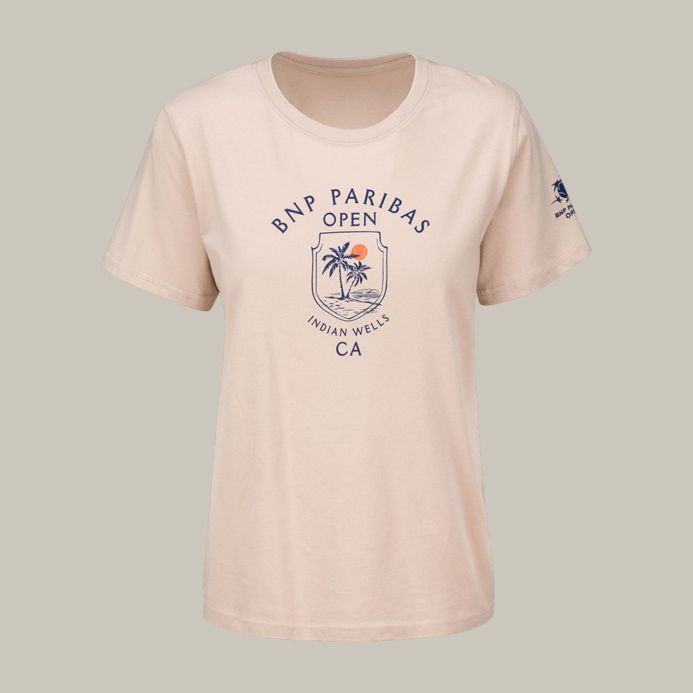 BNP Paribas Open Shield T-Shirt 2026 BNP Paribas Open Clothes Tennis Lover Gift