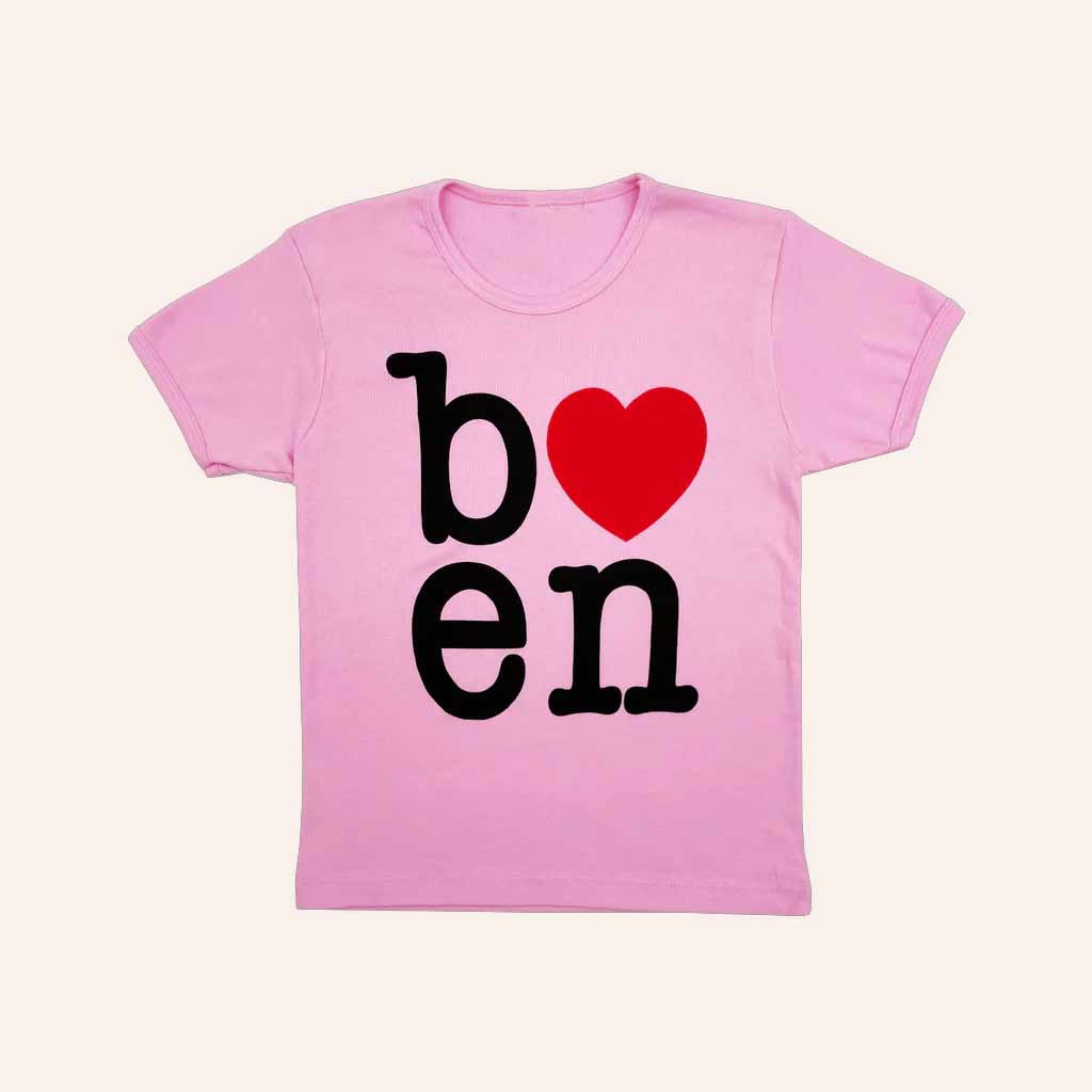 Bo En Merch Pink Baby Tee Christmas Gift Ideas For Wife Bo En Merch Pink Baby Tee Christmas Gift Ideas For Wife