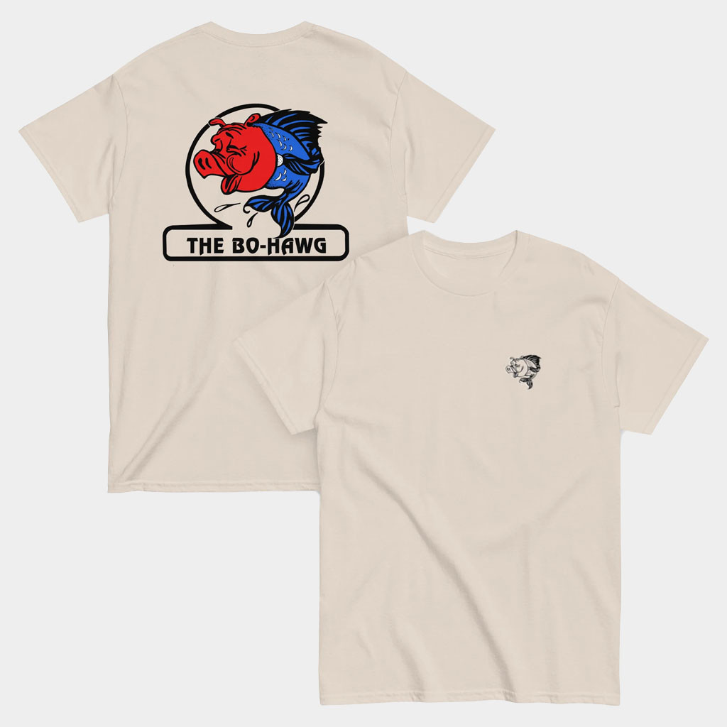 Bo-Hawg Merch OG Red And Blue T-Shirt The Bo-Hawg Shirt Gifts For Best Friends Bo-Hawg Merch OG Red And Blue T-Shirt The Bo-Hawg Shirt Gifts For Best Friends