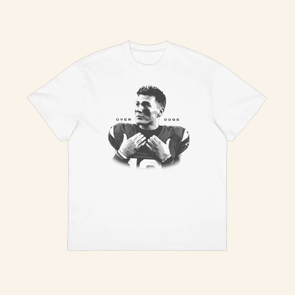 Bo Nix Merch Bo Nix Over Dogs Photo T-Shirt Best Gifts For Football Fans