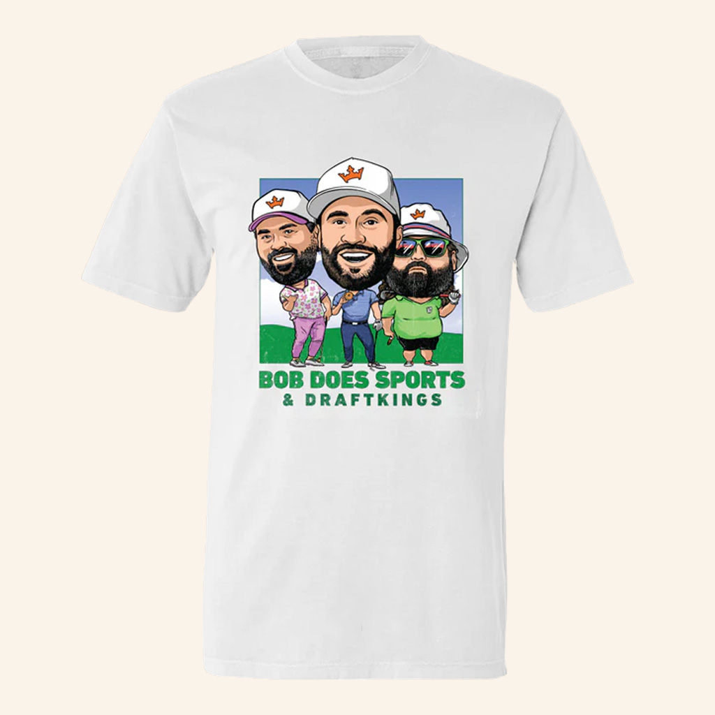 Bob Does Sports Merch DraftKings X Bob Does Sports T-Shirt Gifts For Sport Lovers Bob Does Sports Merch DraftKings X Bob Does Sports T-Shirt Gifts For Sport Lovers