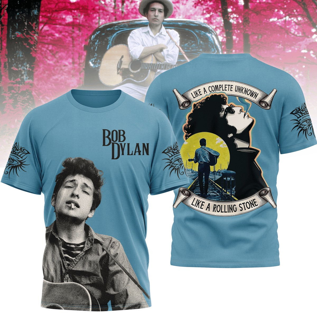 Bob Dylan Like A Complete Unknown T-Shirt Presents For Music Lovers