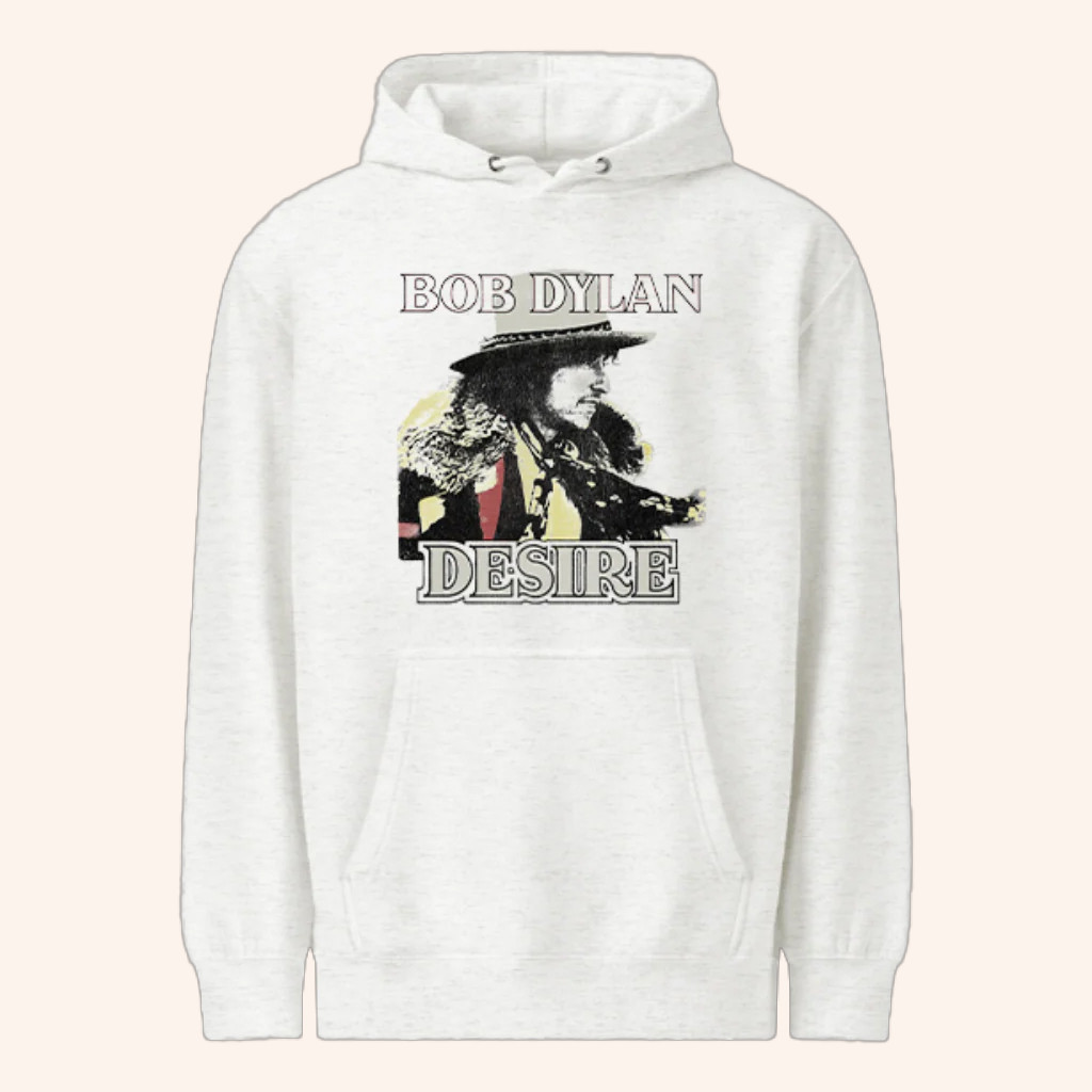 Bob Dylan Merch Desire Hoodie Music Lover Gift Ideas For Him