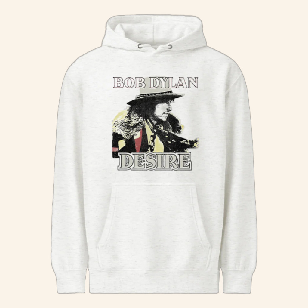 Bob Dylan Merch Desire Hoodie Music Lover Gift Ideas For Him
