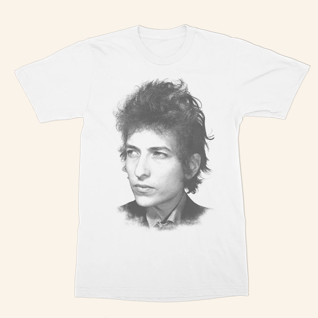 Bob Dylan Merch Portrait White T-Shirt Christmas Gift Ideas For Dad Bob Dylan Merch Portrait White T-Shirt Christmas Gift Ideas For Dad