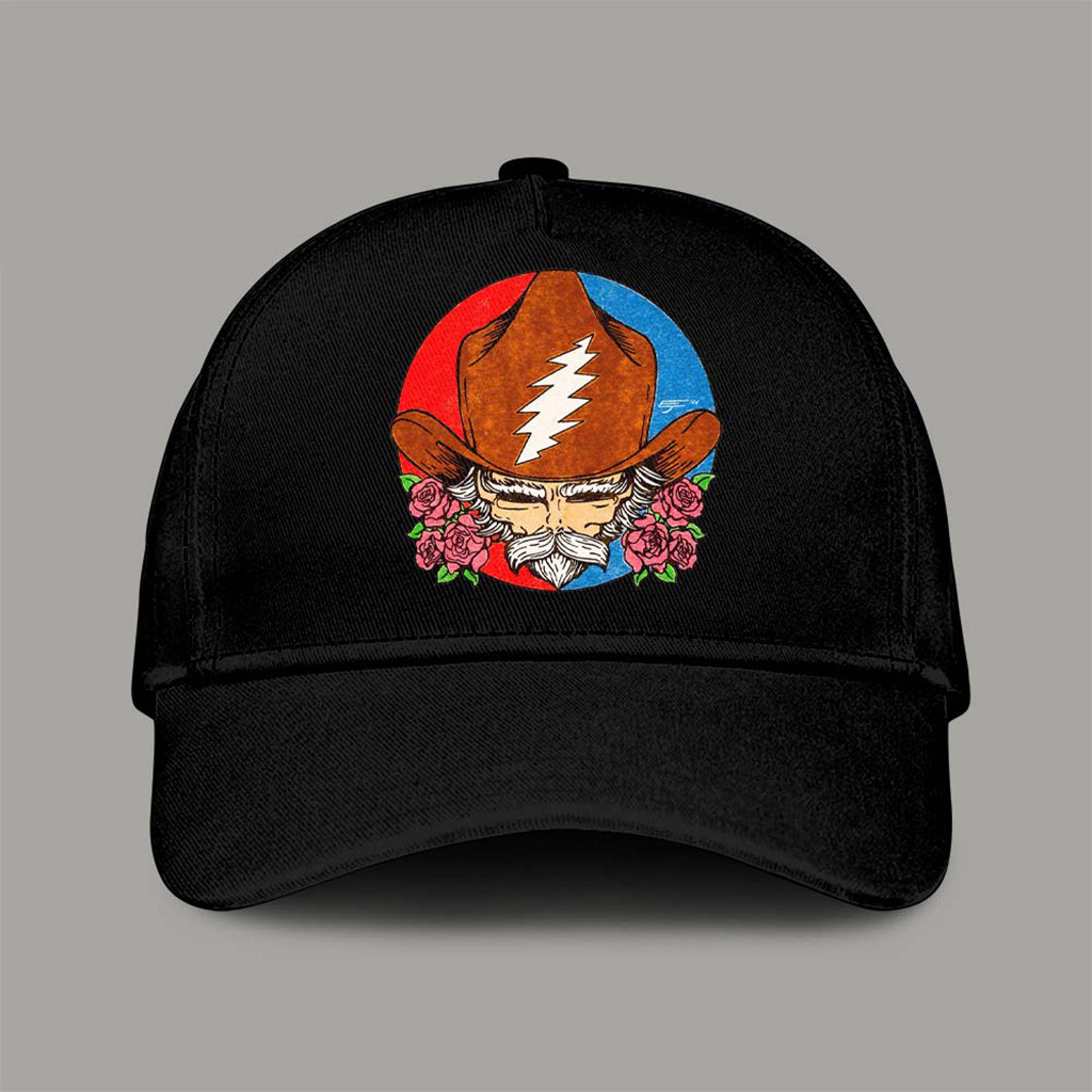 Bob Weir Tribute Grateful Dead Logo Stealie Bobby Hat Bob Weir Merch Music Lover Gifts For Dad