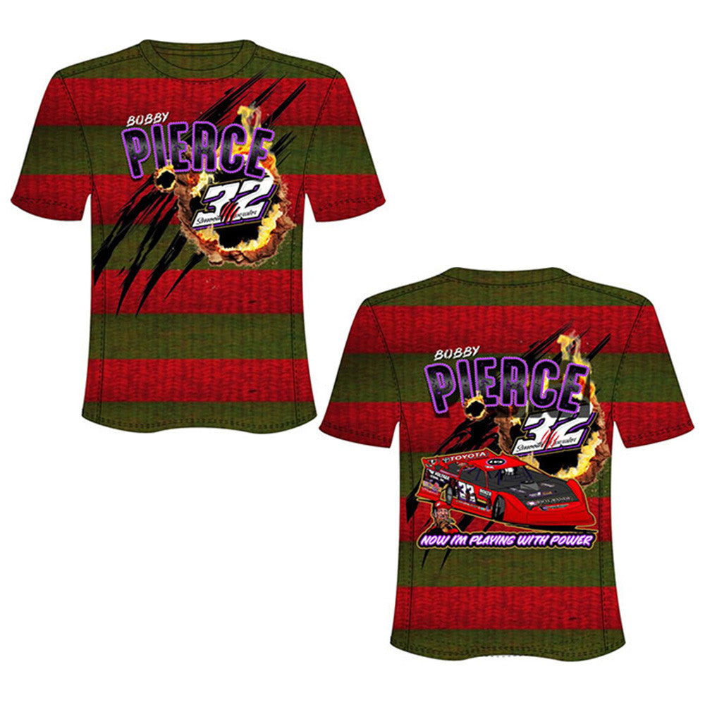 Bobby Pierce Merch Dream Freddy Sublimation T-Shirt Gifts For Girlfriend Bobby Pierce Merch Dream Freddy Sublimation T-Shirt Gifts For Girlfriend