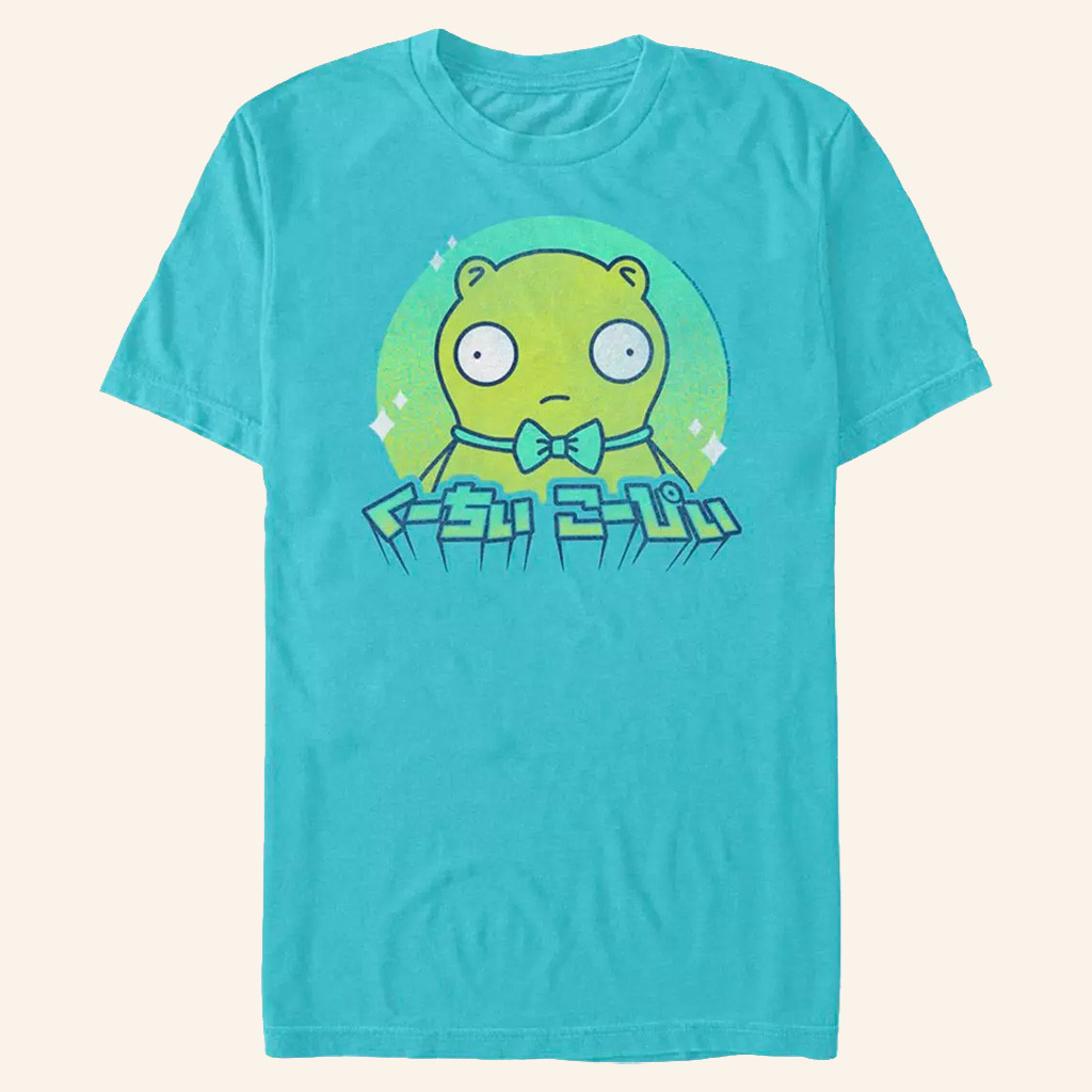 Bob's Burgers Merch Kuchi Kopi Japanese Text T-Shirt Cute Gifts For Daughters