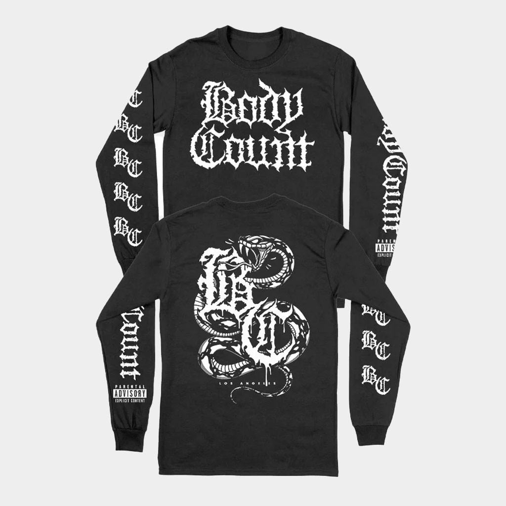 Body Count Merch Explicit Snake Long Sleeve T-Shirt Birthday Gift For Brother