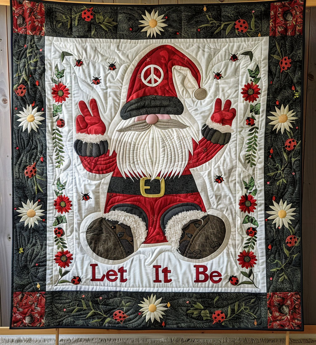 Bohemian Gnome Harmony Quilted Blanket Cute Blankets For Teens