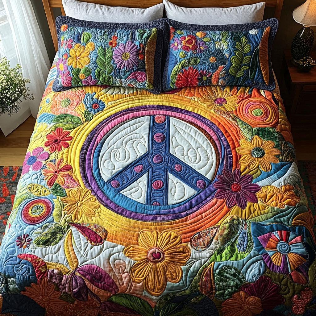 Boho Bliss Quilted Bedding Set Best Comforter Sets Best Gifts For The Hippie In Your Life