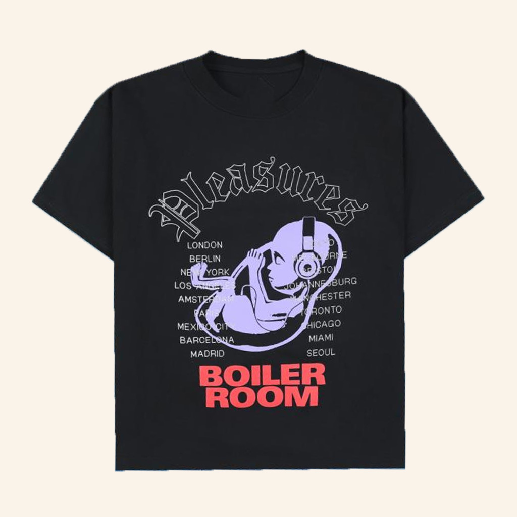 Boiler Room Merch Br X Pleasures Headphone Black T-Shirt Best Gifts For Her Boiler Room Merch Br X Pleasures Headphone Black T-Shirt Best Gifts For Her
