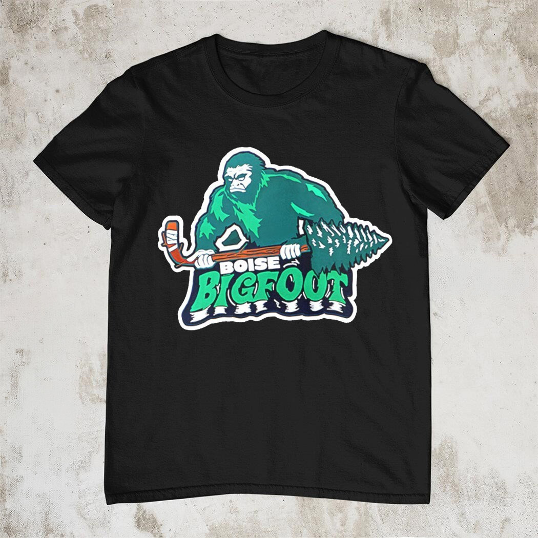 Boise Bigfoot Hockey T-Shirt Trending Sasquatch Mascot Fan Gear Funny Shirt Best Gift For Hockey Fans