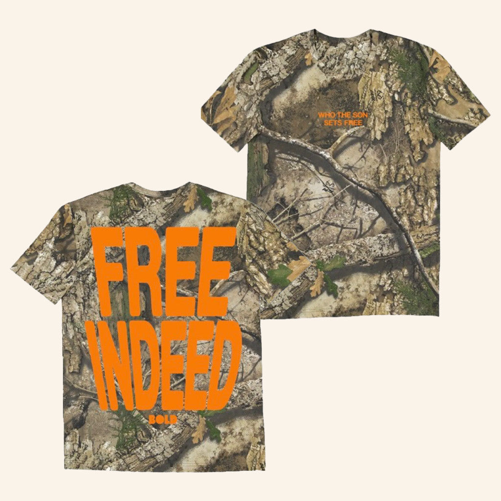 Bold Apparel Merch Free Indeed Camo T-Shirt Best Gifts For Friends