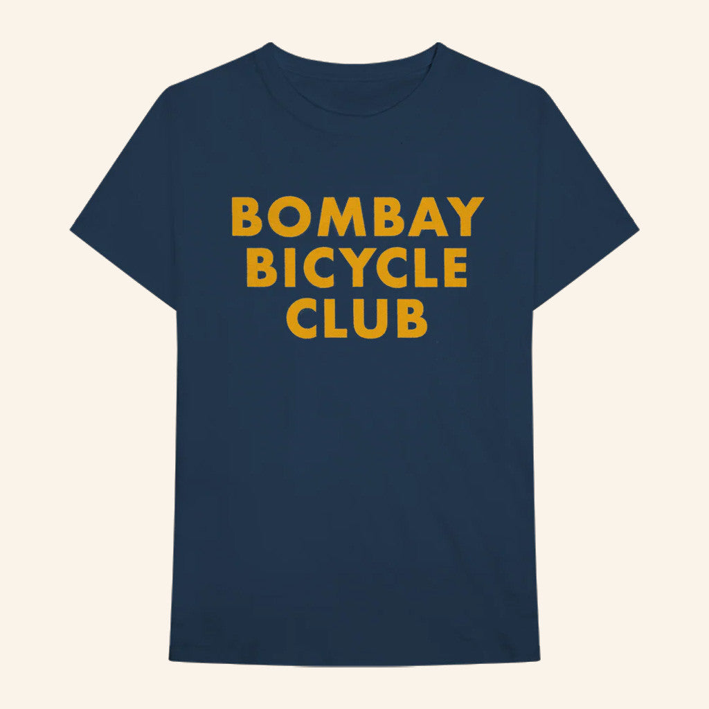Bombay Bicycle Merch Navy Logo T-Shirt Present For Husband Bombay Bicycle Merch Navy Logo T-Shirt Present For Husband
