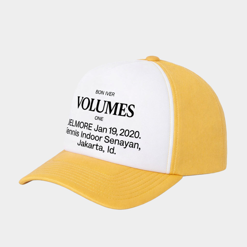 Bon Iver Merch Volumes Hat Birthday Gifts For Music Lovers