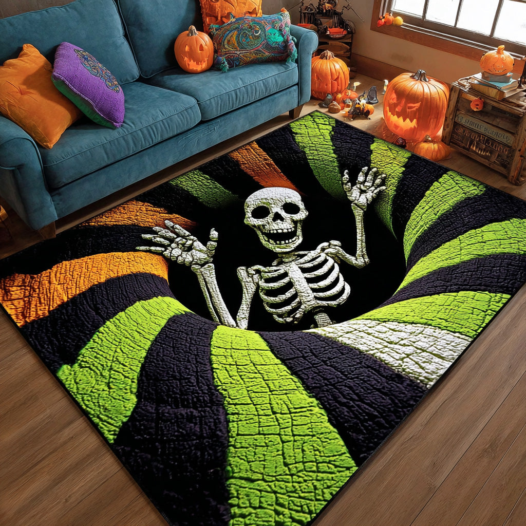 Bone Chiller Area Rug Home Entrance Decor Ideas Halloween Gifts For Girlfriend