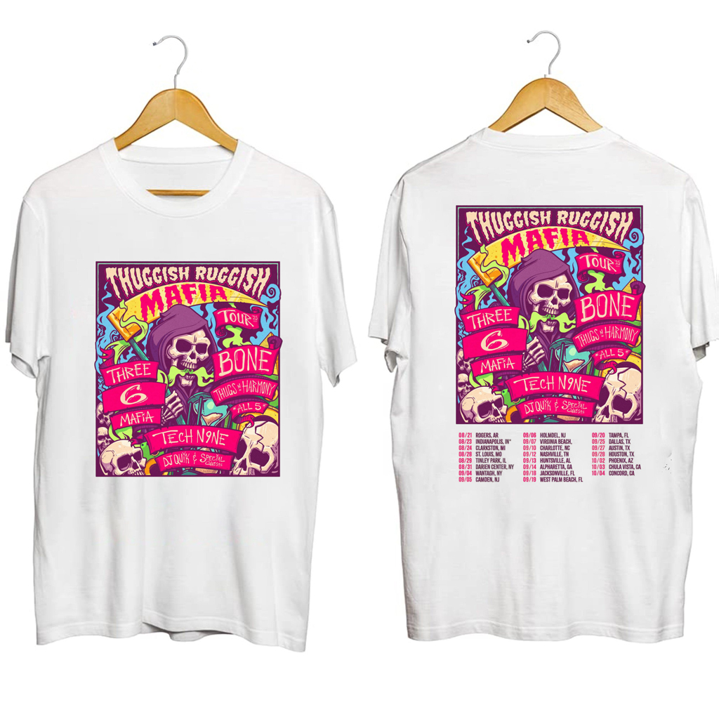 Bone Thugs N Harmony Tour 2025 Shirt Merch Bone Thugs N Harmony Merch Gifts For Hip Hop Fans