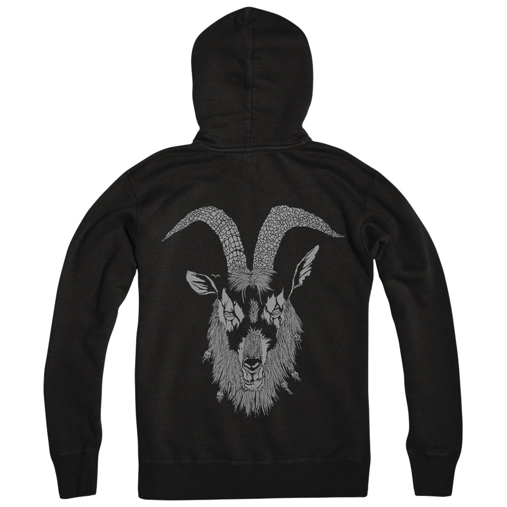 Bongripper Merch Goat Zipper Hoodie Bongripper Zipper Hoodie Father'S Day Gifts For Metal Music Lovers
