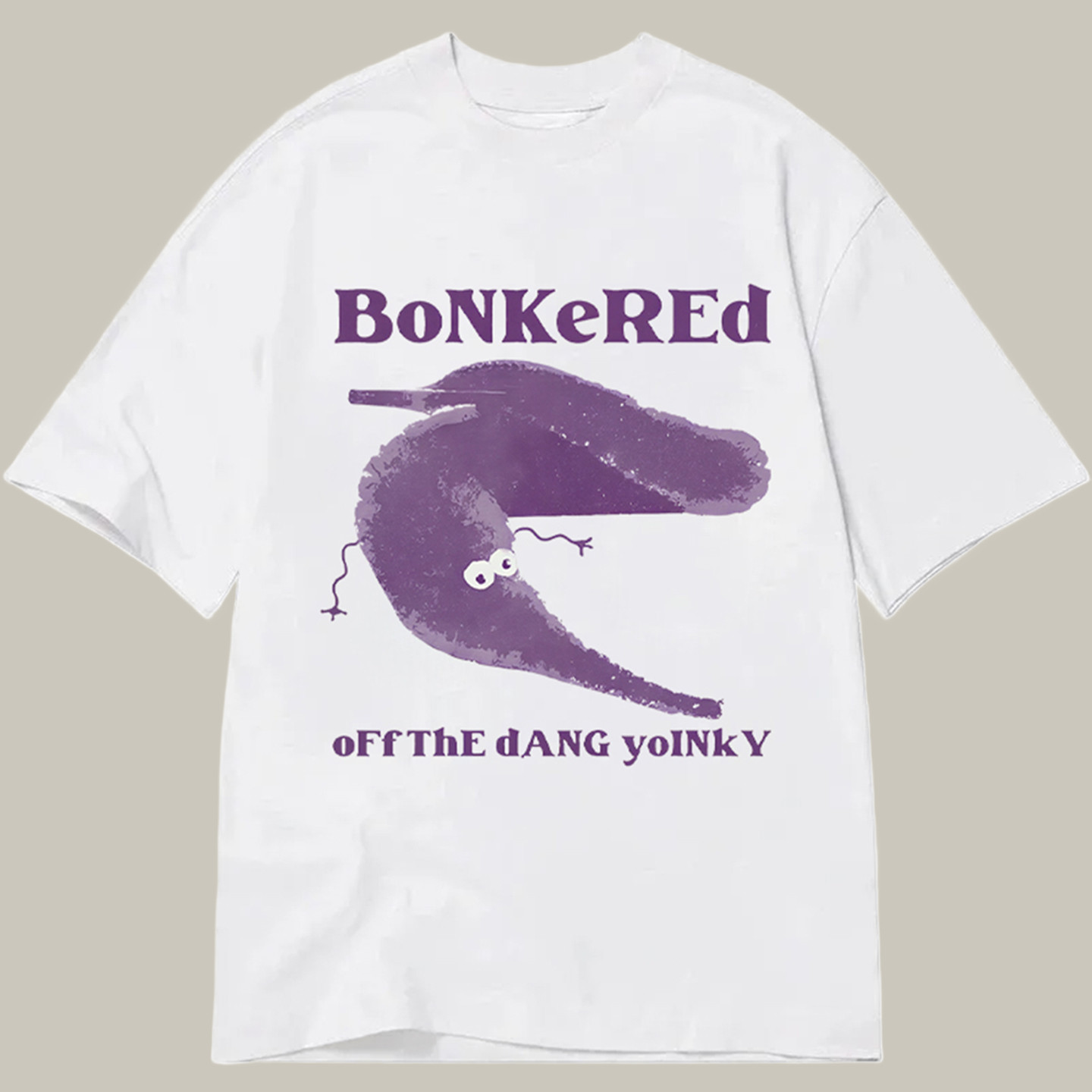 Bonkered Of The Dang Yoinky Classic Shirt Funny Graphic T-Shirts Gifts For Male Teens