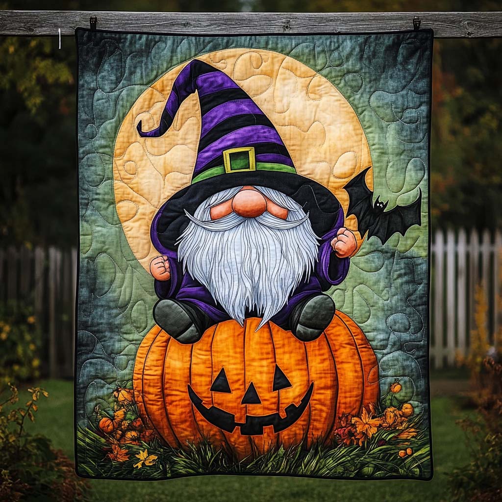 Boo Bash Quilted Blanket Unique Halloween Gifts