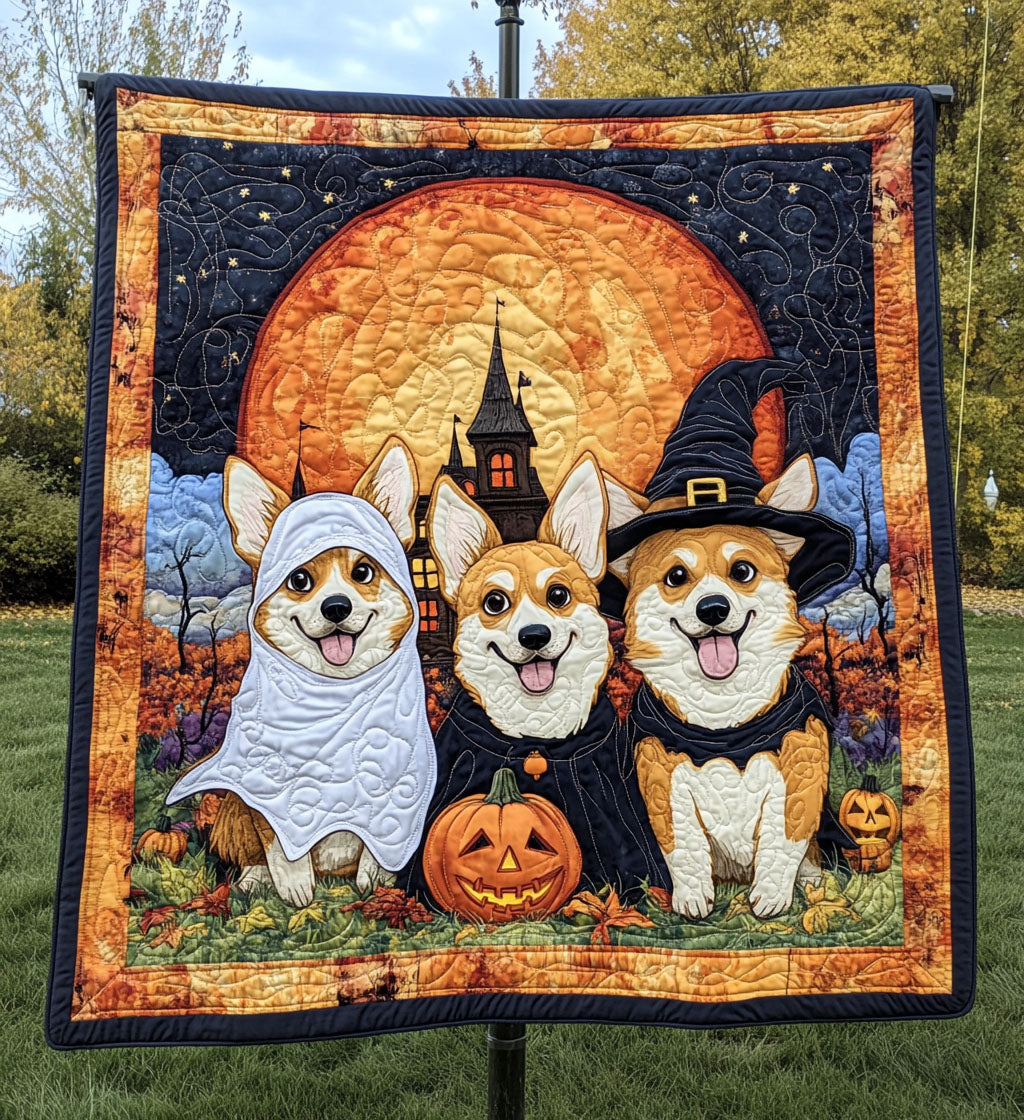 Boo Pups Quilted Blanket Best Christmas Gifts For Dog Lovers