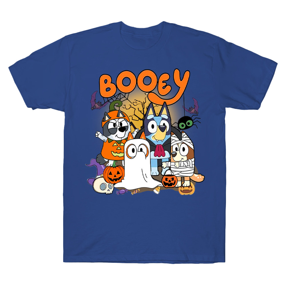 Booey Halloween Shirt Cute Bluey Halloween T-Shirt Gifts For Bluey Fan
